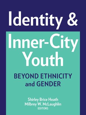 cover image of Identity and Inner-City Youth